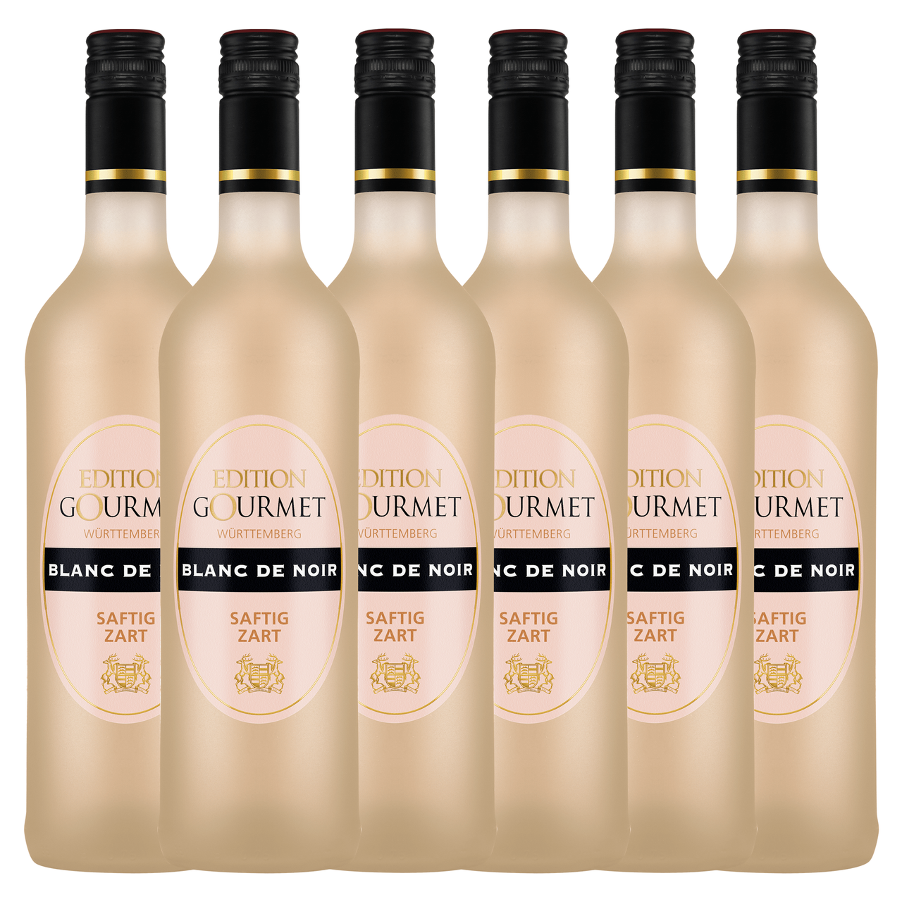 Württembergische WZG Edition Gourmet Blanc de Noir Cuvée Qualitätswein trocken 0,75L 6er Karton