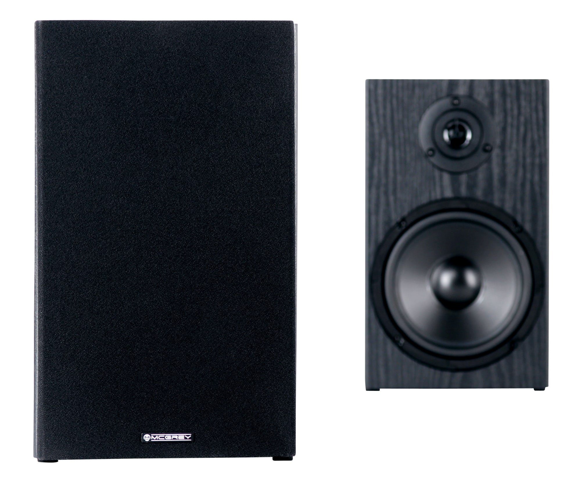 McGrey BSS-265 Micro-Stereo Anlage Lautsprechersystem (Bluetooth, 80 W, HiFi-Boxen mit Mini-Verstärker)