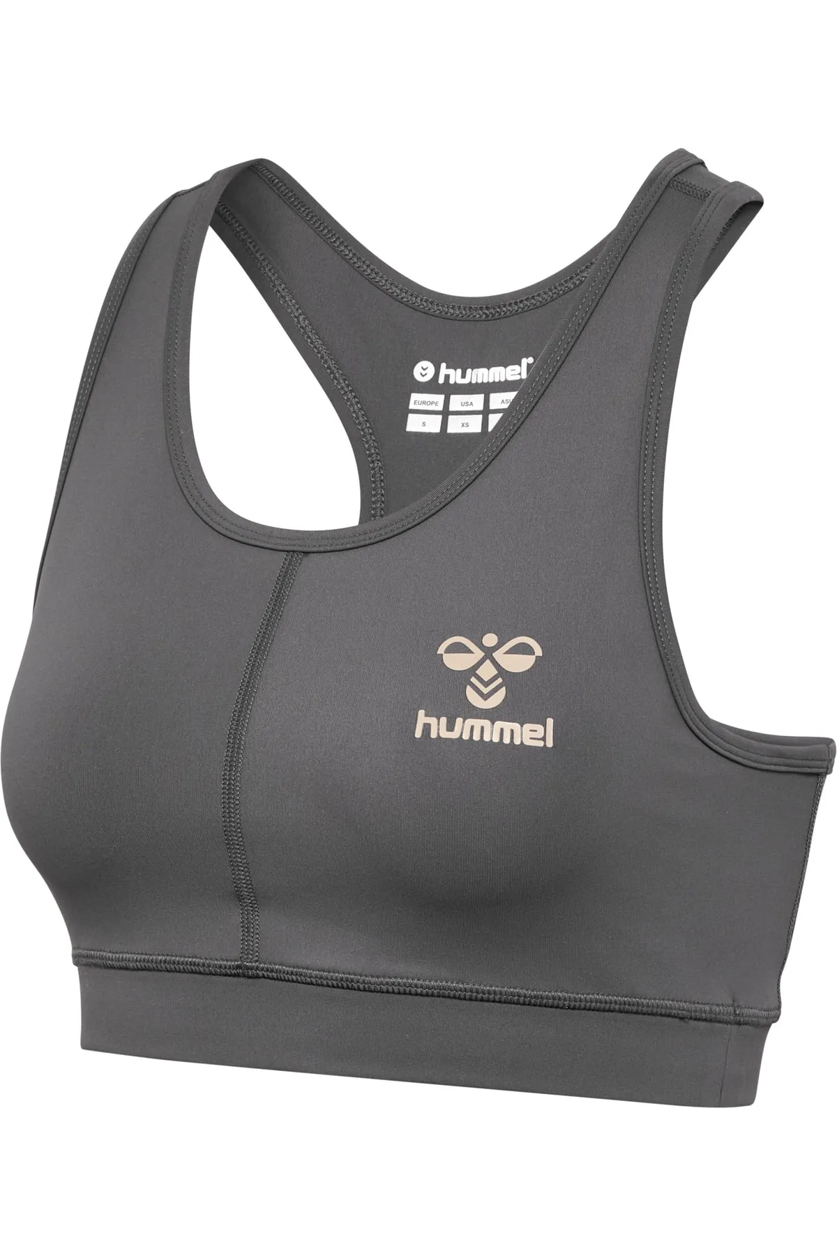 hummel  Sport-BH - Grau - Lizenzartikel