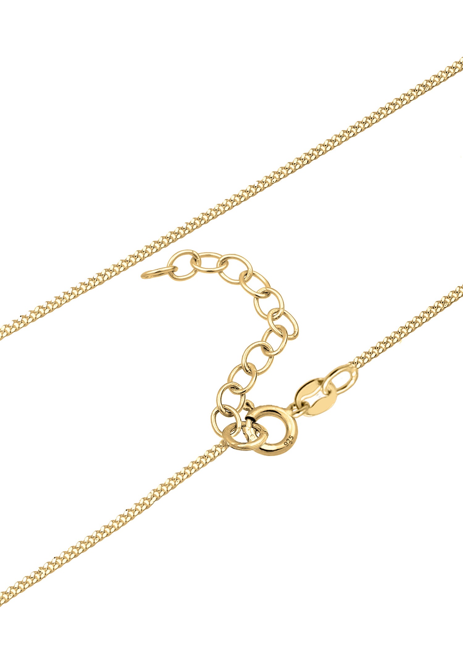 Gargantilla Elli para mujer, modelo Solitaire Trend con gema de labradorita en plata de ley 925.