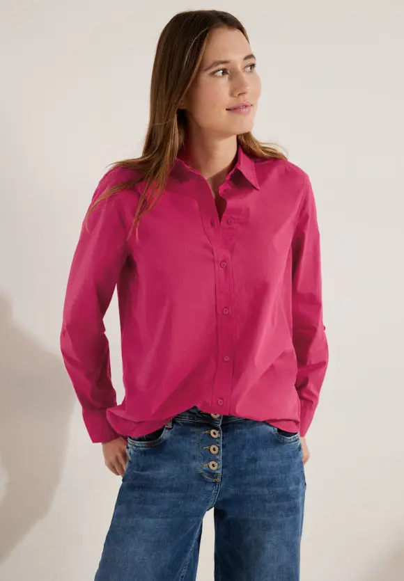 CECIL Lange Bluse aus Baumwolle