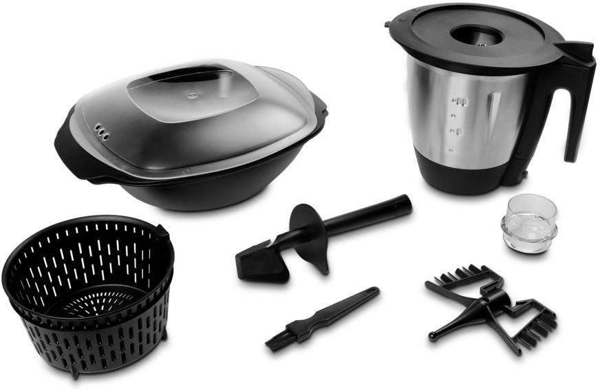 Medion® Küchenmaschine mit Kochfunktion MD 16361, 1000 W, 2 l Schüssel