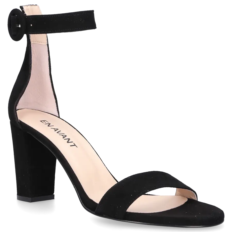 EN AVANT - Sandalen GR1 Veloursleder - schwarz