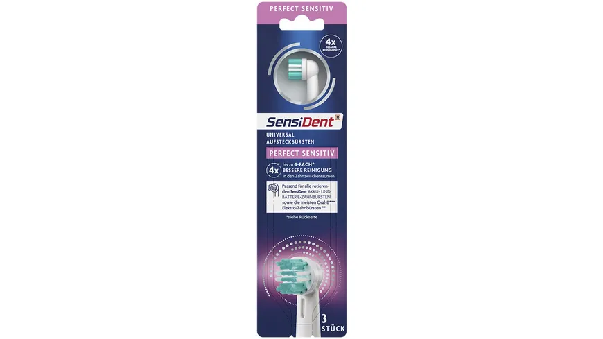 SensiDent Aufsteckbürsten Sensitive