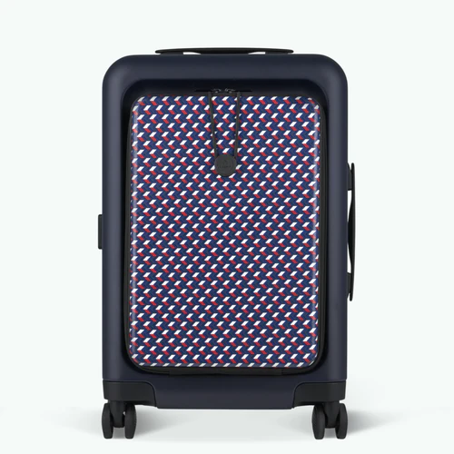 TLS Hard Shell Suitcase Pouch, Navy Blue