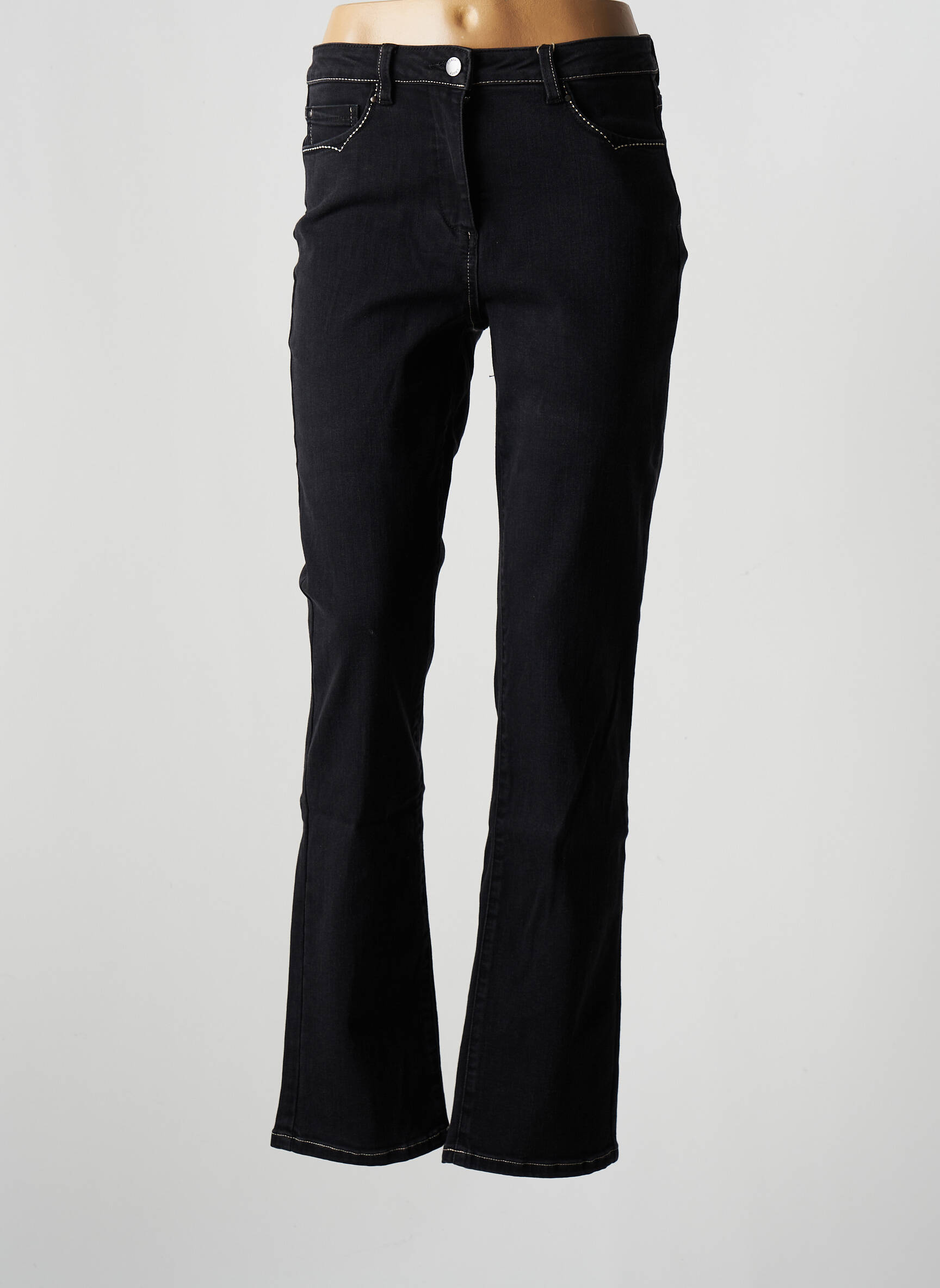 Diane Laury Jeans Coupe Slim Femme couleur noir