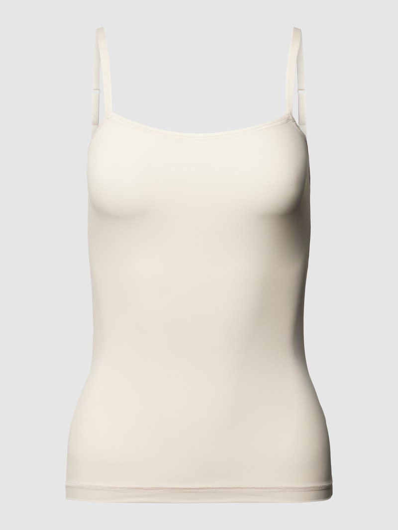 Unterhemd mit Square-Neck-Ausschnitt in beige