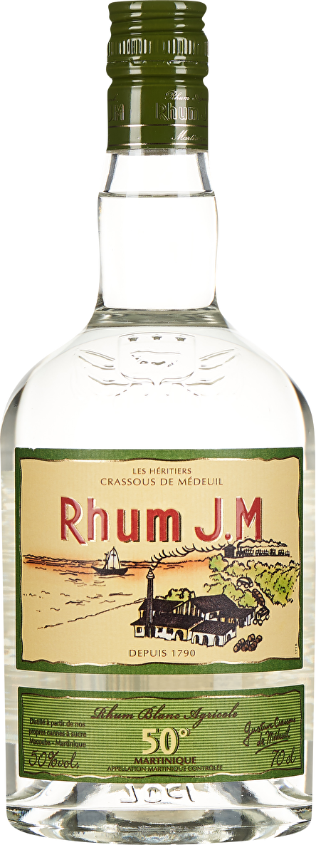 Rhum J.M Rhum Blanc Agricole 0,7 Liter