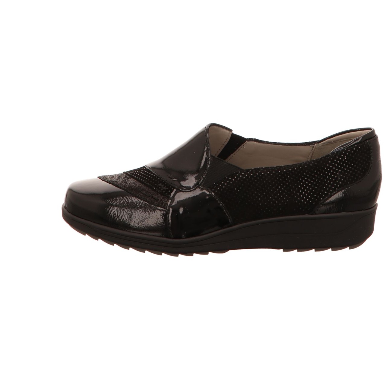 ARA Komfort Slipper schwarz