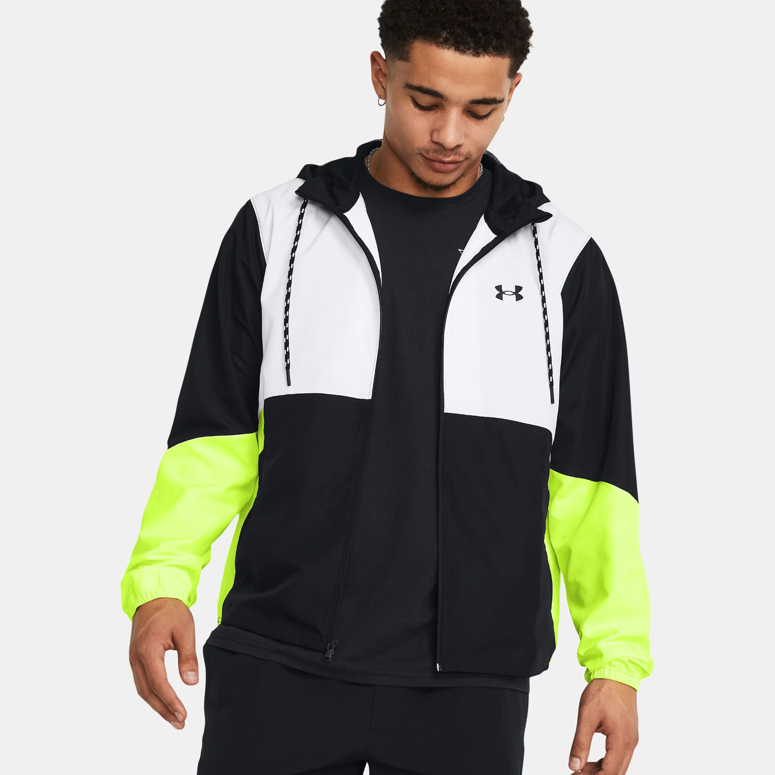 Legacy Windbreaker Trainingsjacke Herren - Schwarz