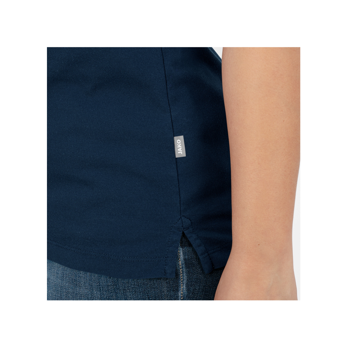 JAKO Doubletex Polo Shirt Damen Blau F900
