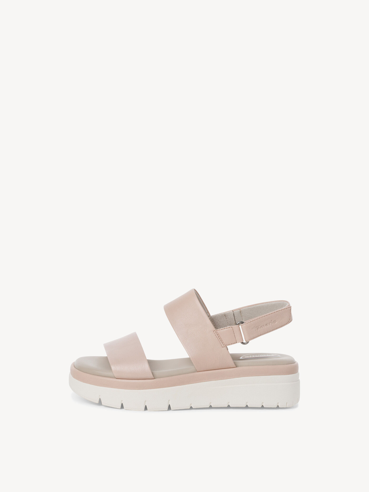 Sandale en cuir - rose
