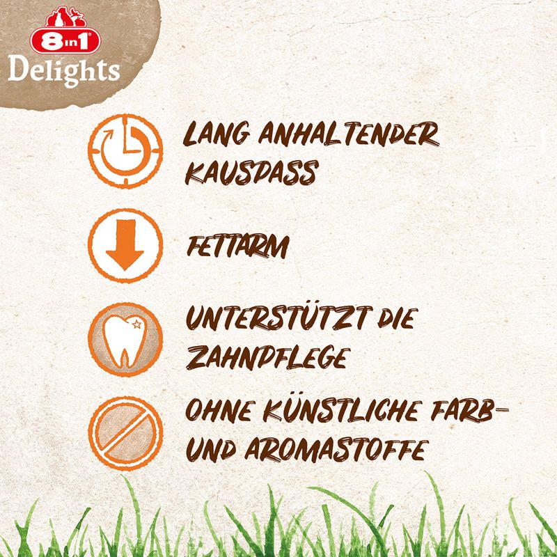 8in1 Delights Kauknochen Huhn