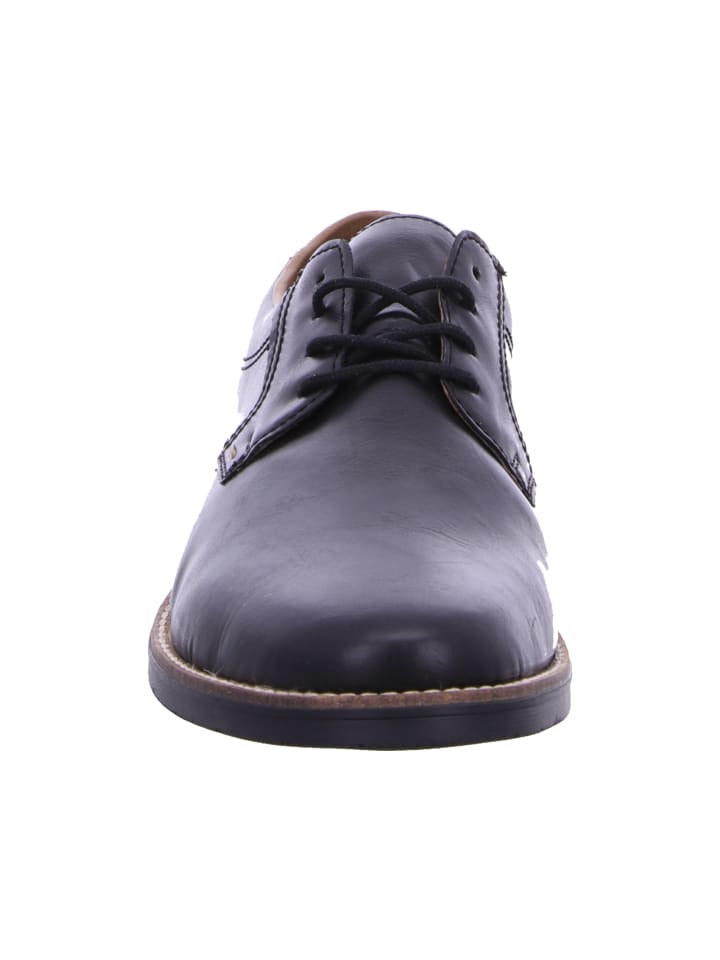 rieker Schnürschuh in schwarz günstig kaufen