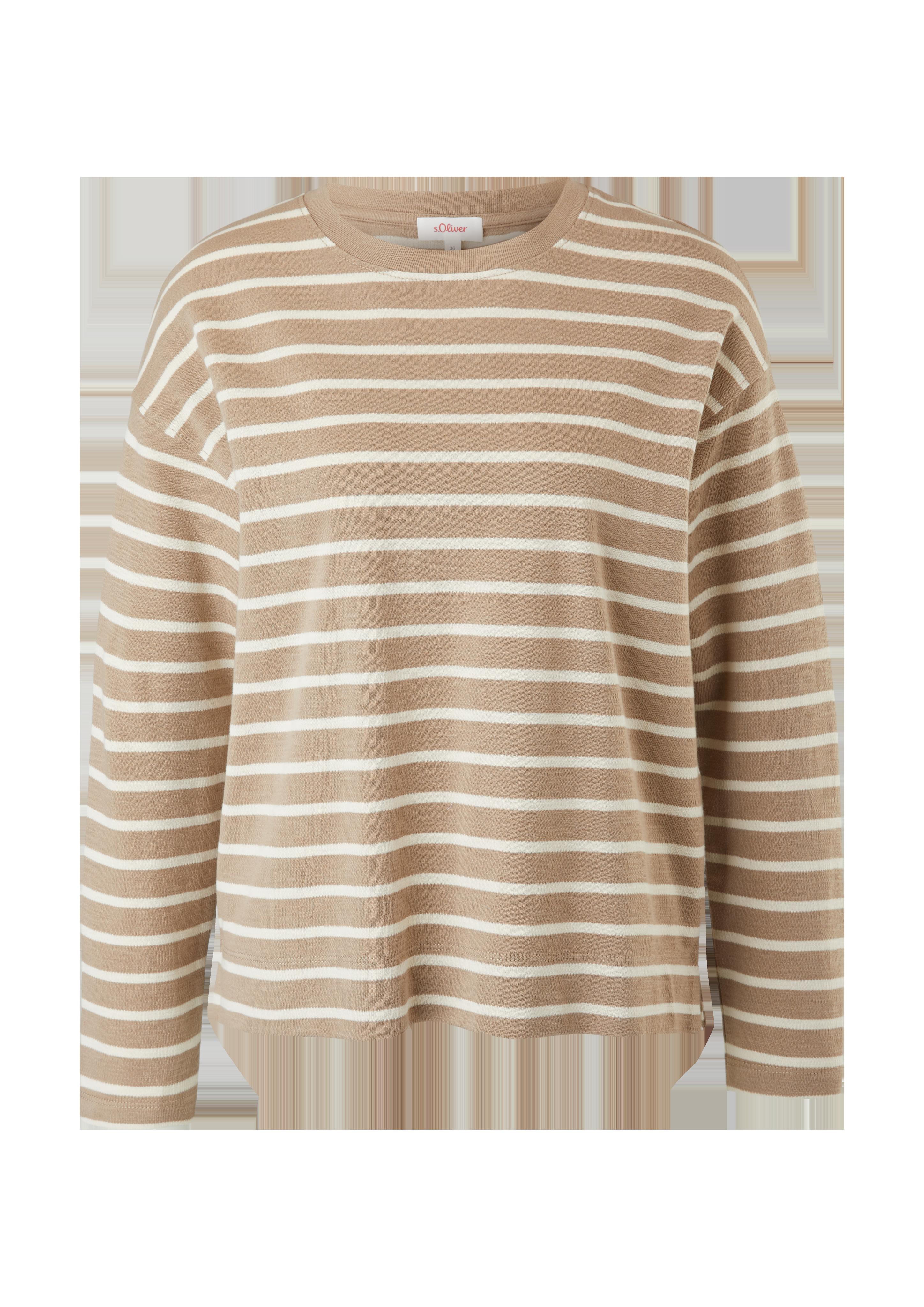 Langarmshirt im Streifendesign  2122278-82G1