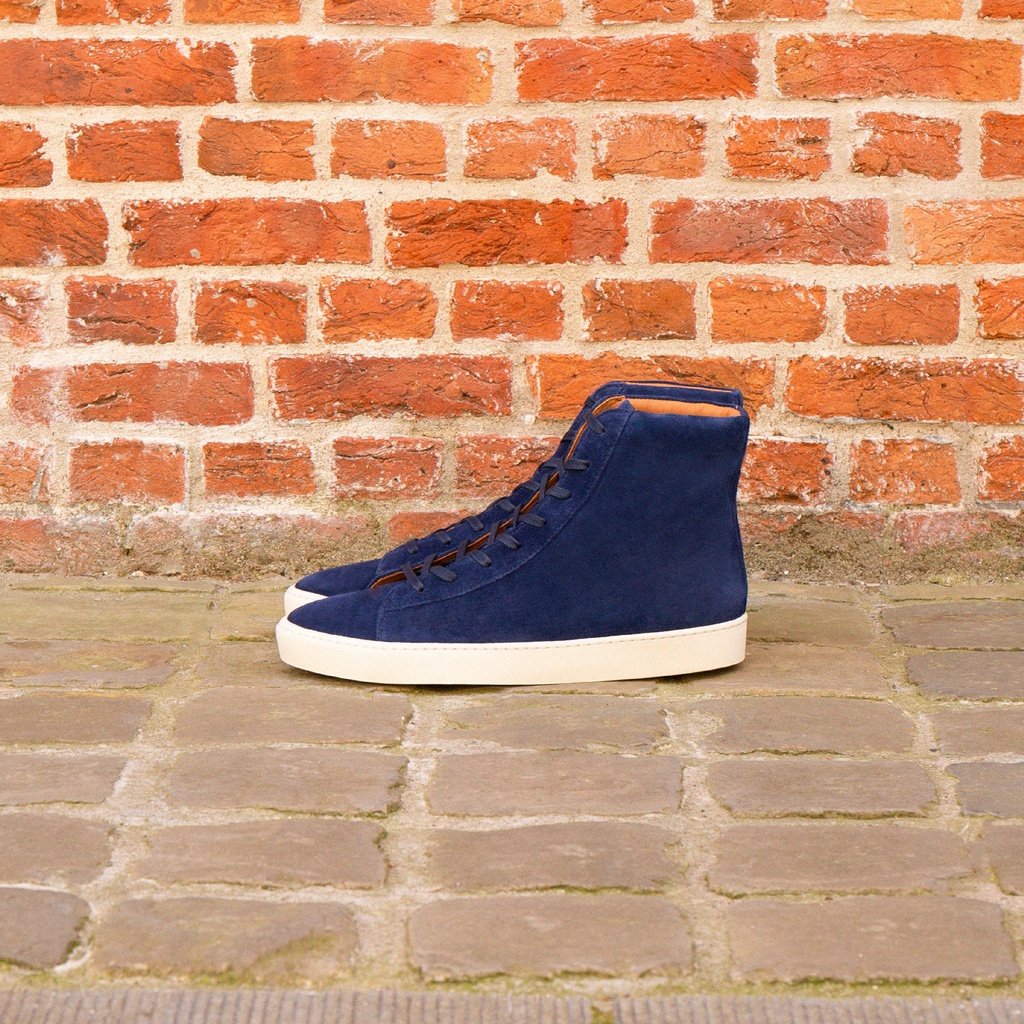 Le coureur - Bleu Ouessant