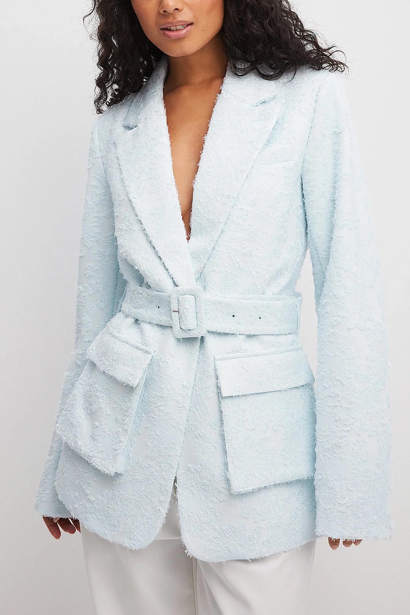 Blazer mit Gürtel