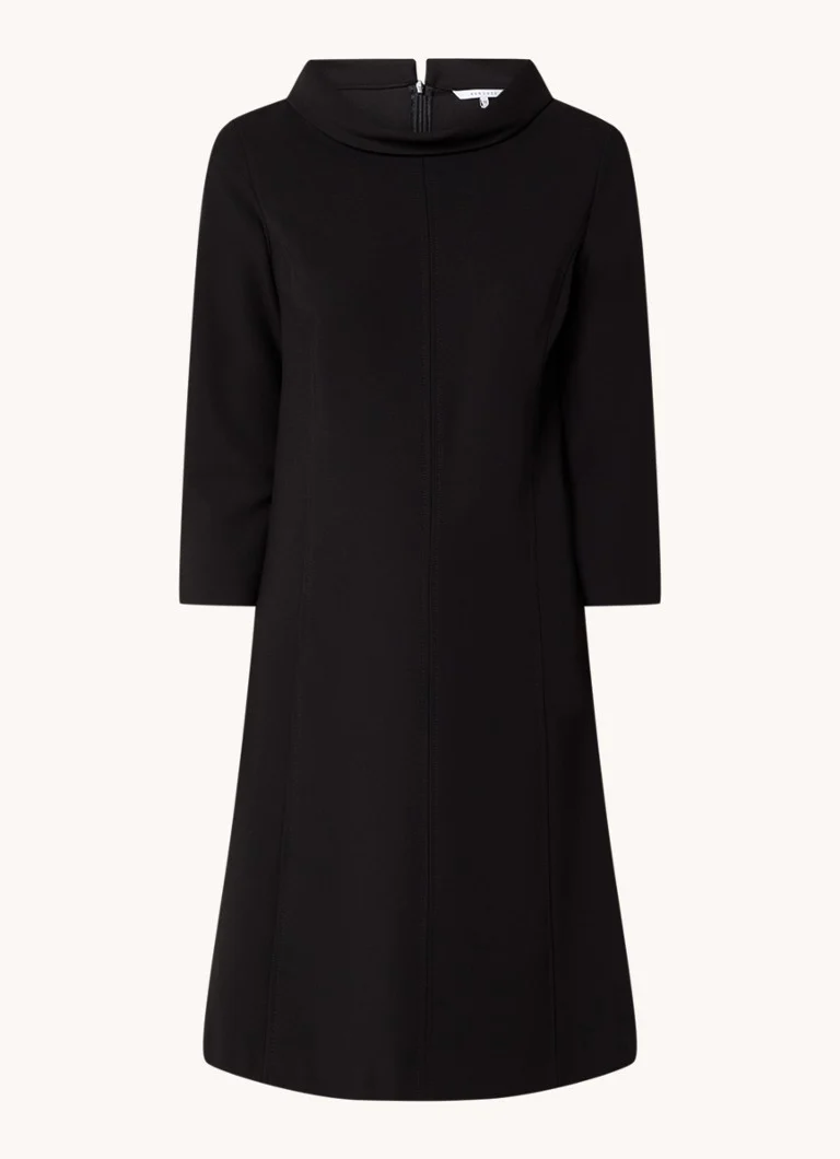 Rochie midi Kiyona de la Xandres cu decolteu înalt