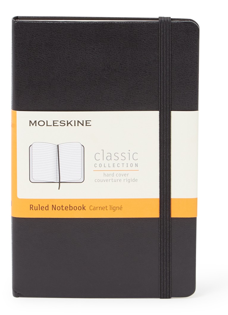 Caiet Moleskine liniat, 14 x 9 cm