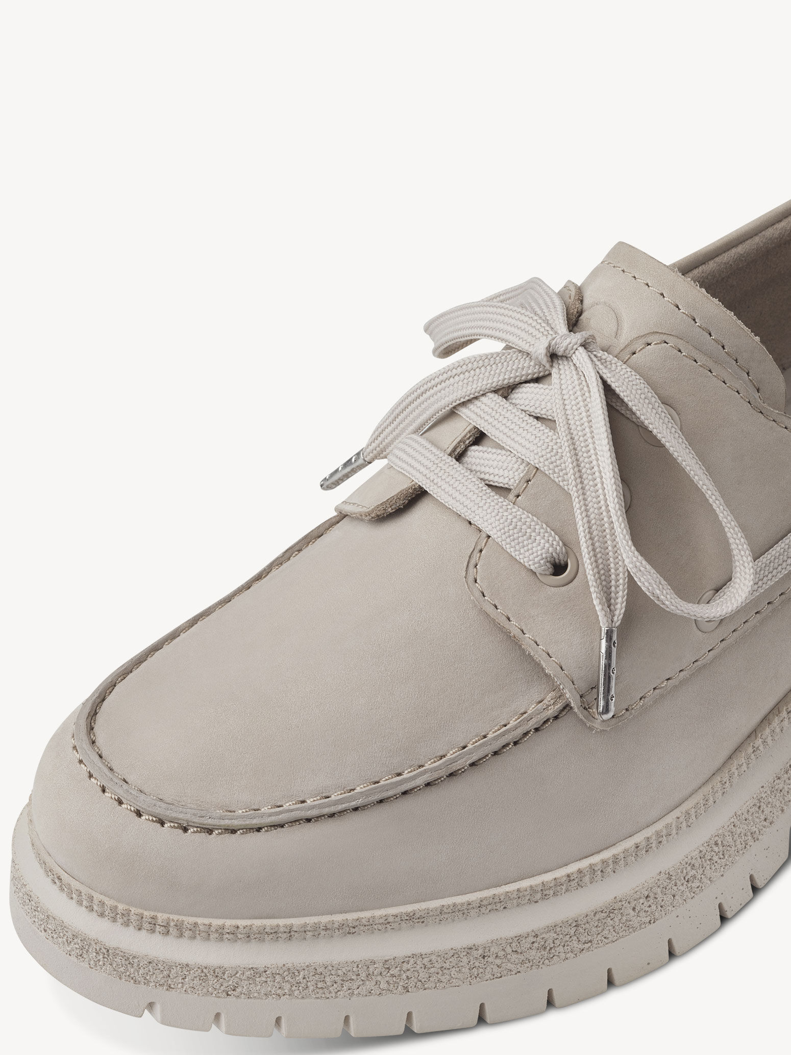 Derbie en cuir - beige