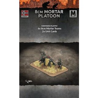 8cm Mortar Platoon (6) (plastic)