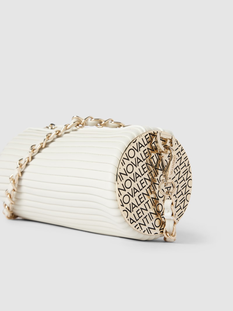 Crossbody Bag mit Strukturmuster Modell 'FROZEN' in weiß