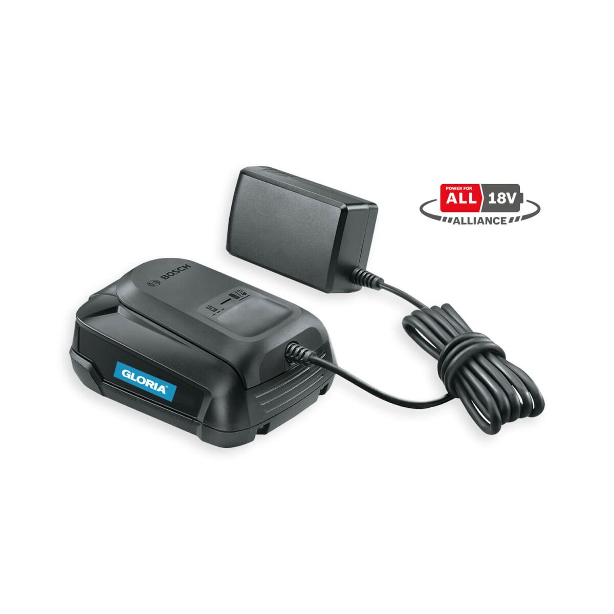 Gloria Starter Kit 18V 2,5Ah Akku   AL 1810 CV Ladergerät