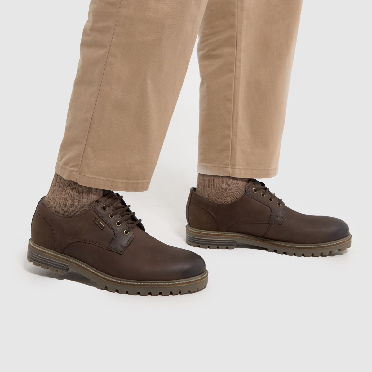Barbour – Sandstensskor i brunt
