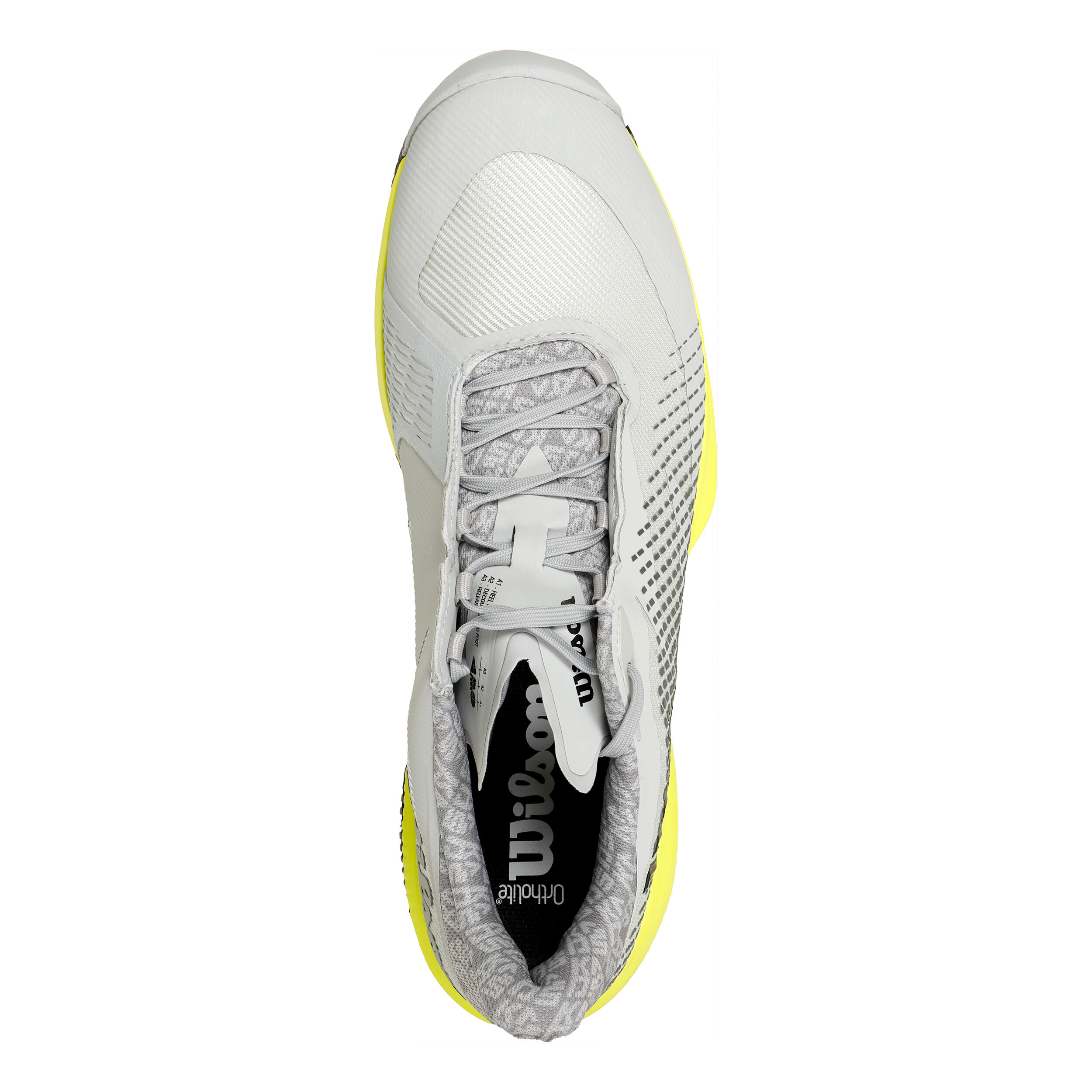Kaos Swift 1.5 Allcourtschuh Herren - Hellblau, Zitronengelb