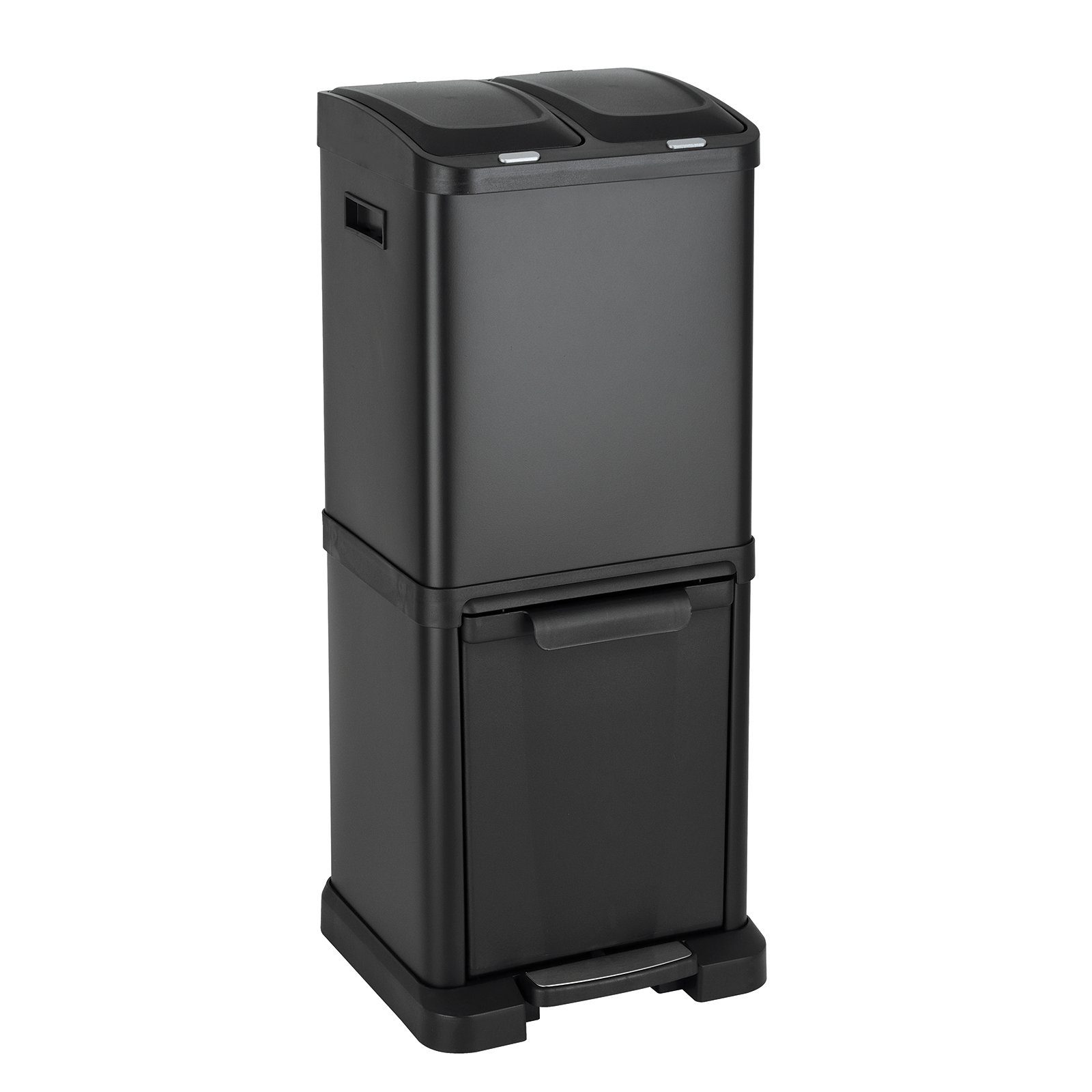 SVITA Mülltrennsystem 3XCombo, 32L Fassungsvermögen, Inneneimer mit Henkel, robust und langlebig