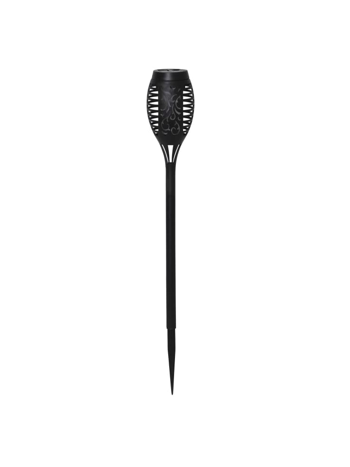 MARELIDA LED Solar Gartenfackel mit Flammeneffekt H: 40cm in schwarz günstig kaufen onesize