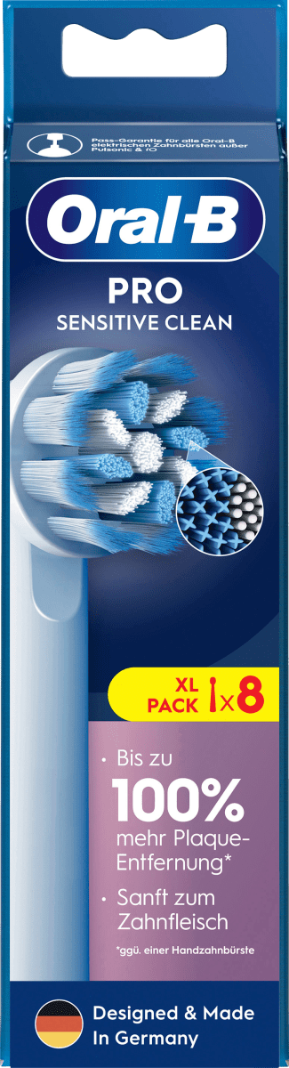 Aufsteckbürsten PRO Sensitive, 8 St