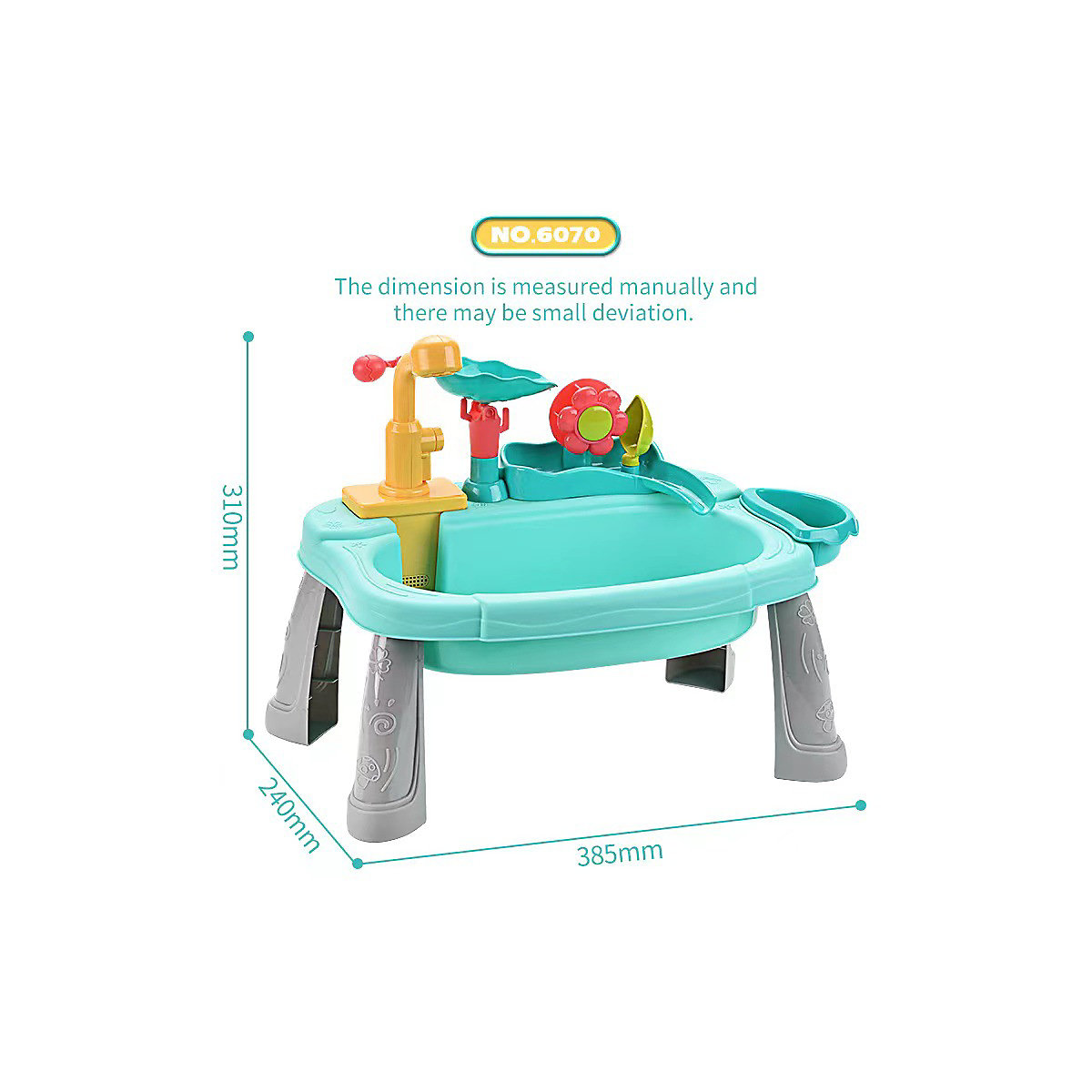 Elektrische 3-in-1-Geschirrspülmaschine für Kinder 3-in-1-Schüssel-Fischtablett