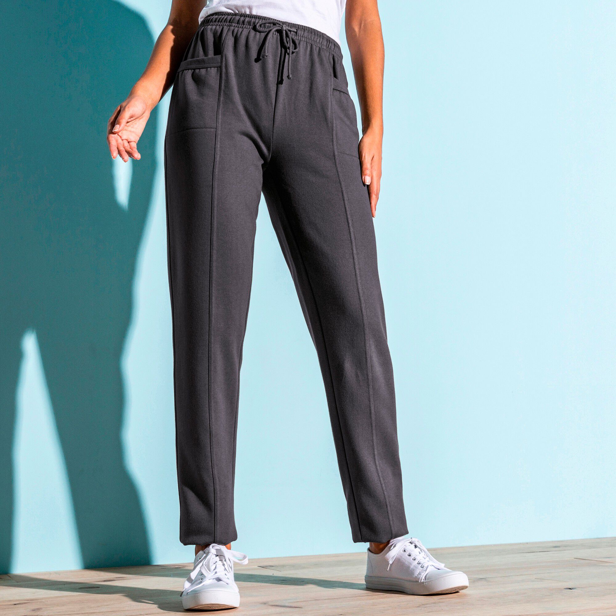 Pantalon jogging, molleton gratté