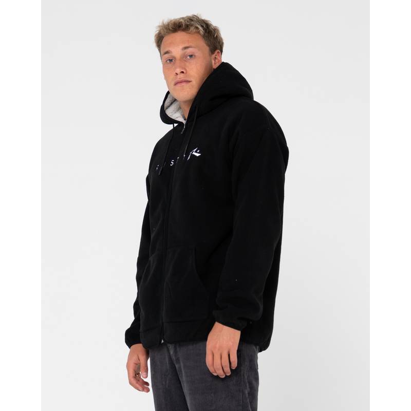 RUSTY IN LINE SHERPA ZIP THRU POLAR FLEECE Fleecejacke Herren