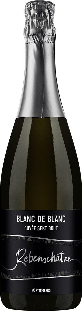 Württembergische WZG Rebenschätze Blanc de Blanc Cuvée Sekt b. A. brut 0,75L 6er Karton