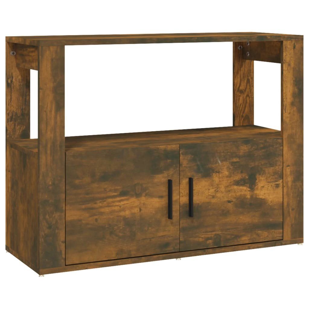 vidaXL Sideboard Sideboard Räuchereiche 80x30x60 cm Holzwerkstoff (1 St)