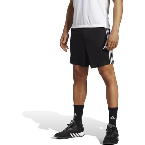 HERREN SHORTS TRAIN ESSENTIALS PIQUÉ 3-STREIFEN