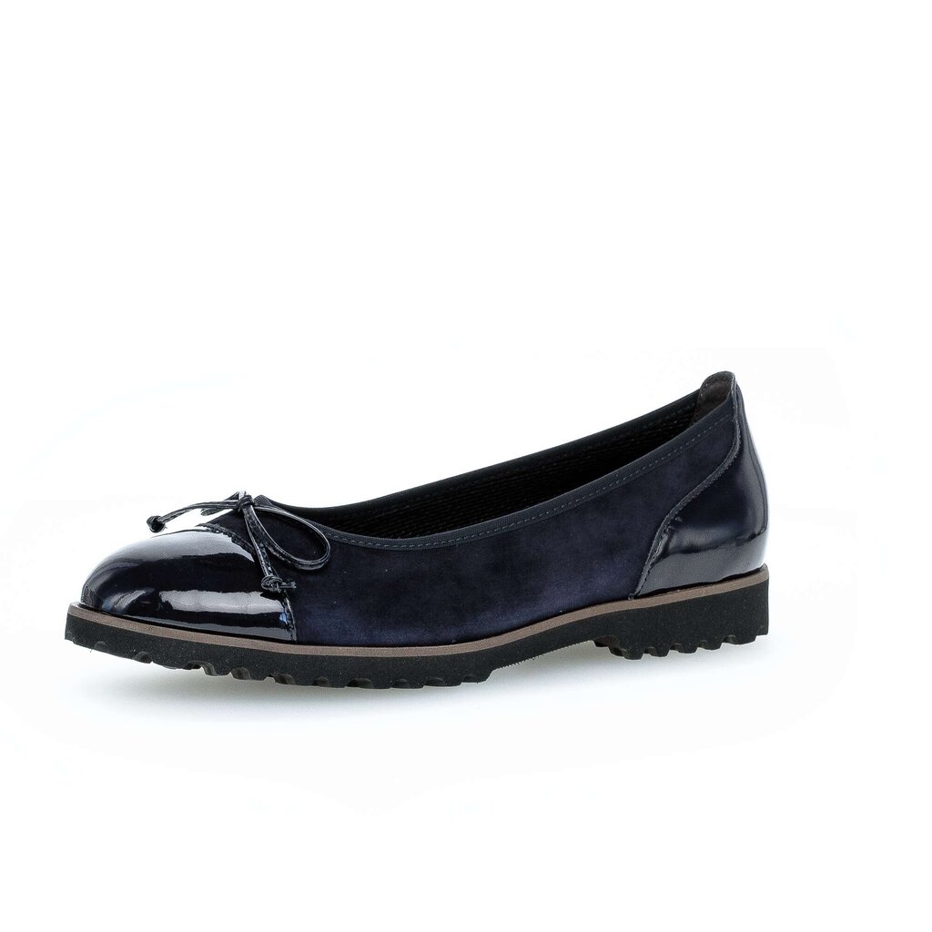 Gabor fashion Sportliche Ballerina blau