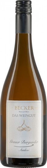 2020 Grauer Burgunder Auslese lieblich - Becker das Weingut