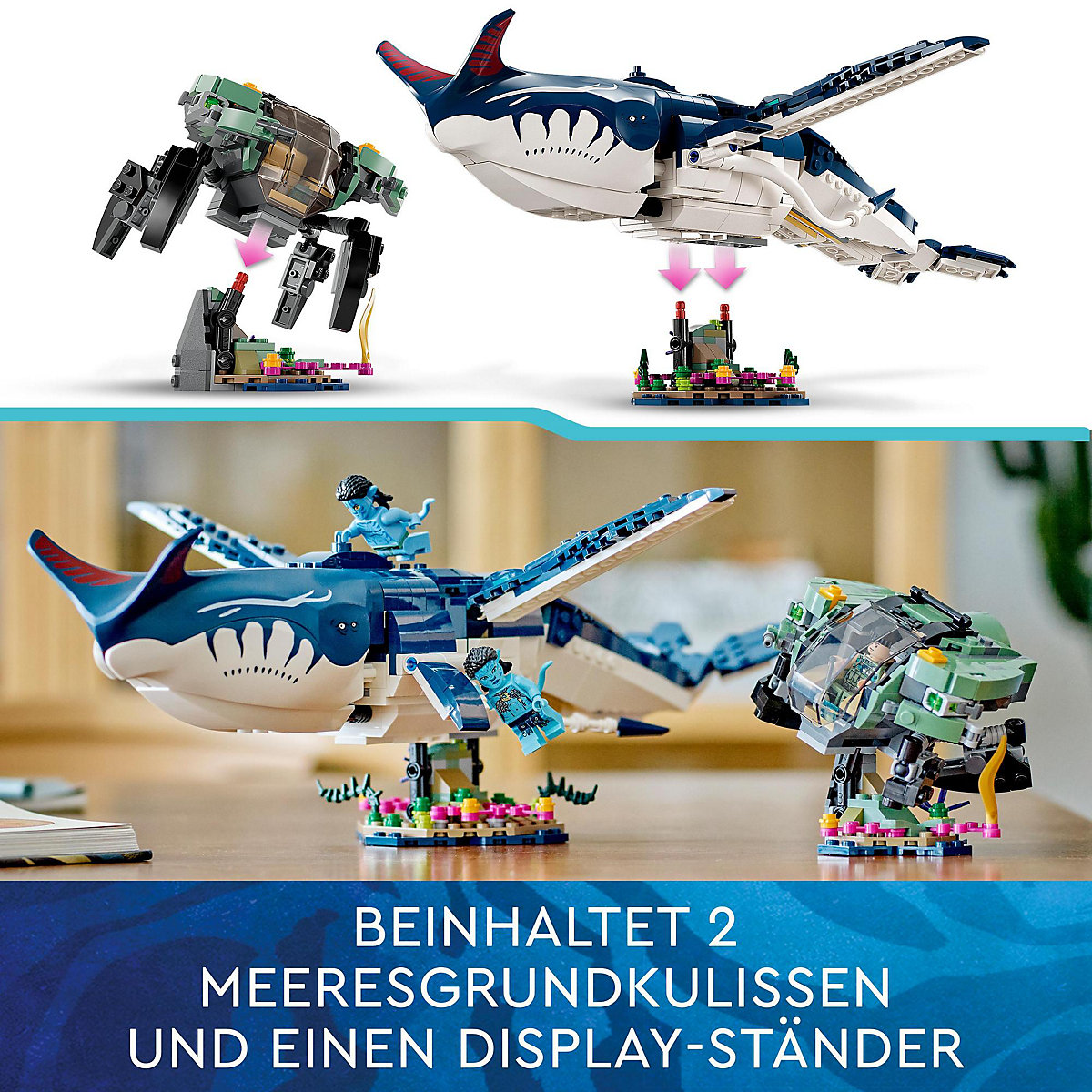 LEGO® Avatar 75579 Payakan der Tulkun und Krabbenanzug