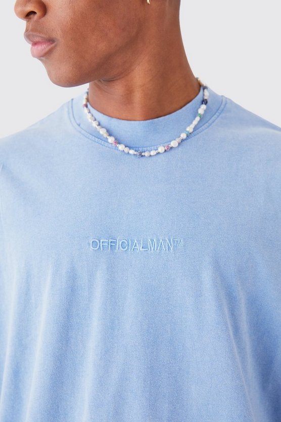 Oversized Man Official Washed T-shirt