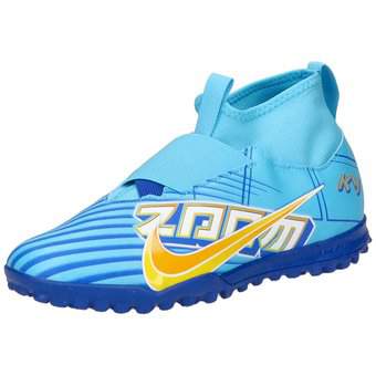 Nike Zoom Superfly Acadamy KM TF in blau