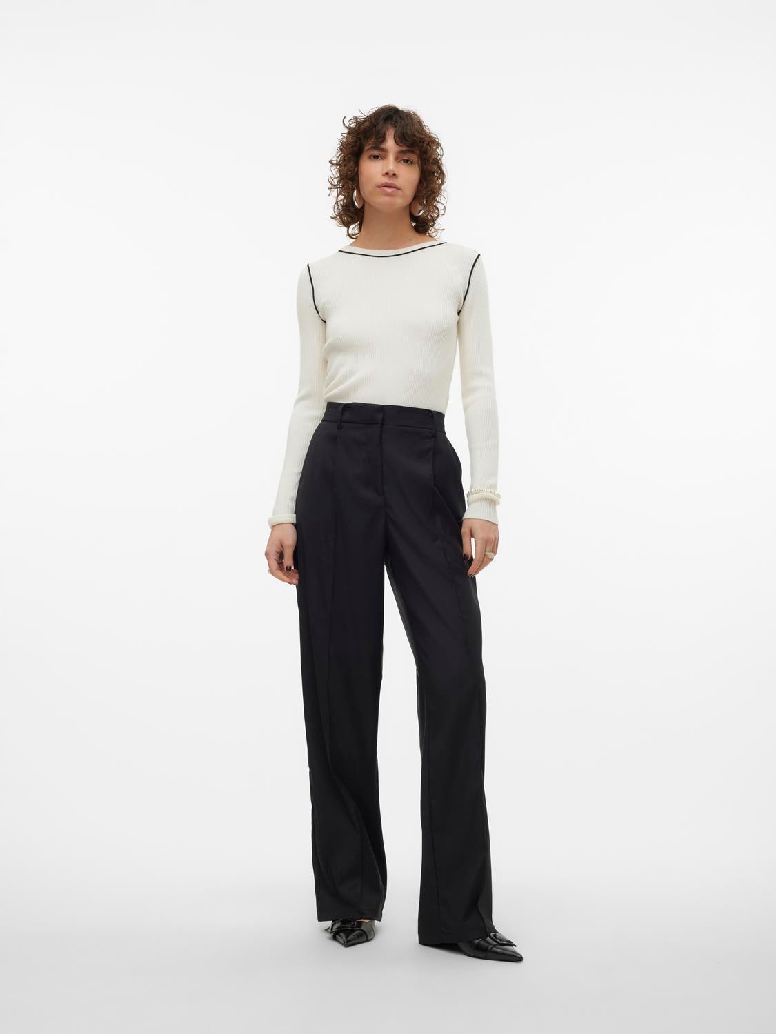 VMMIRALEA Mittlere Taille Hose