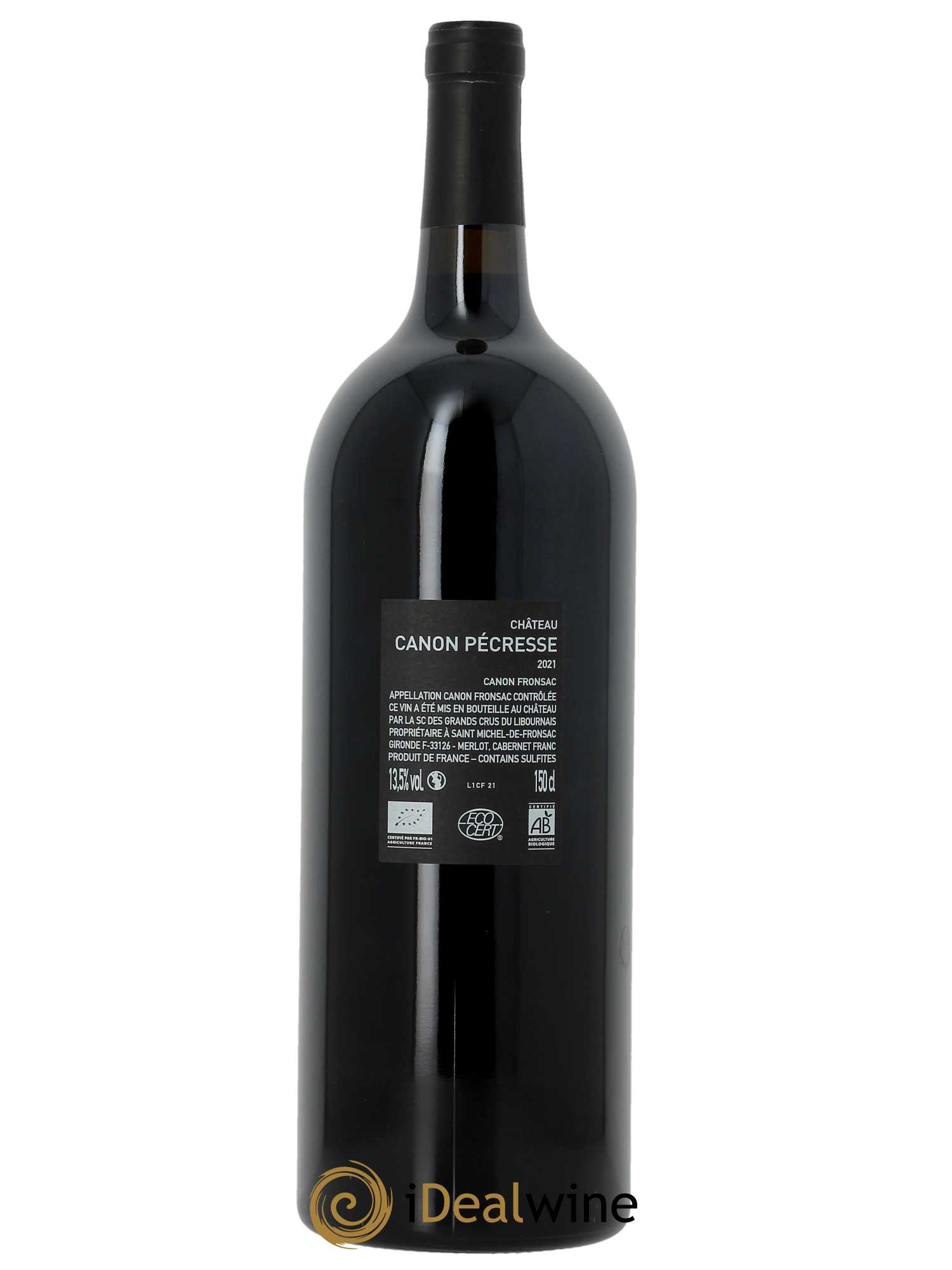 Château Canon Pécresse  2021 - Lot de 1 Magnum