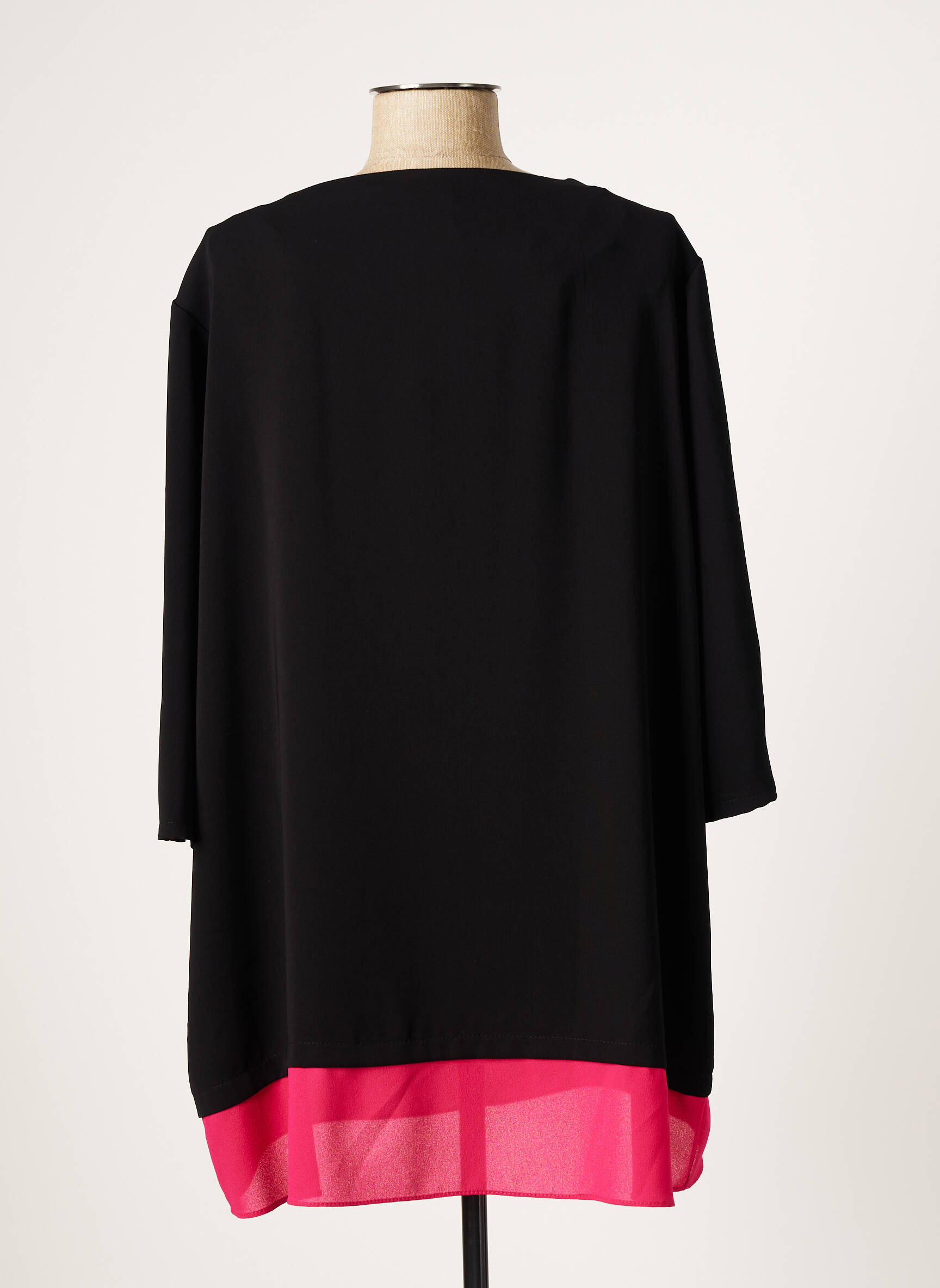 Alain Murati Tuniquemanchelongue Femme couleur noir