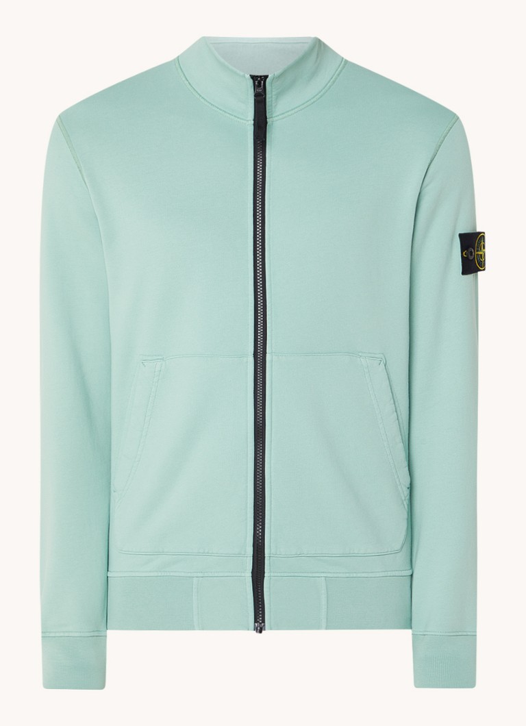 Stone Island 64351 dukserica s logom i bočnim džepovima