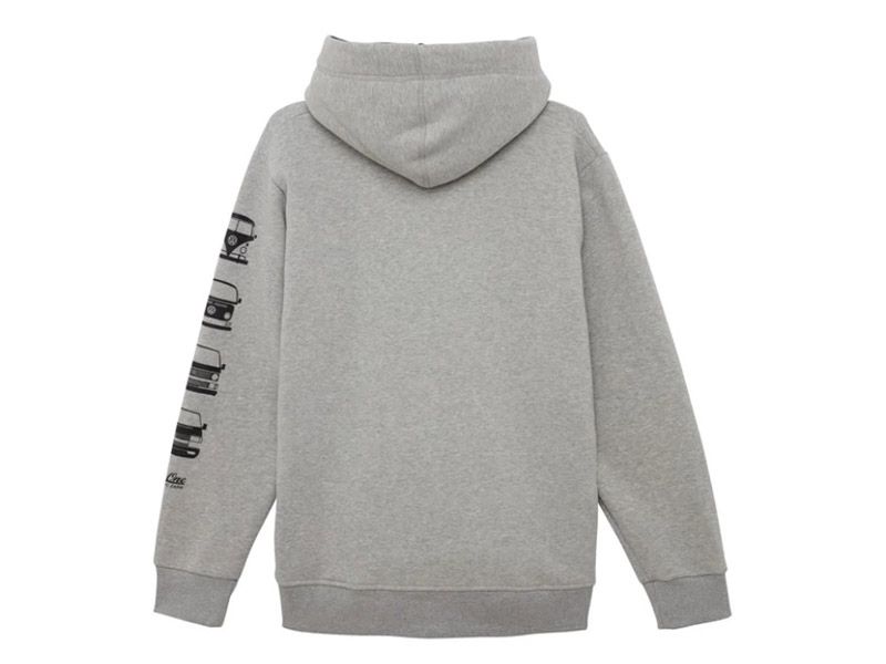 Van One Family Logo Grey Herren Hoodie
