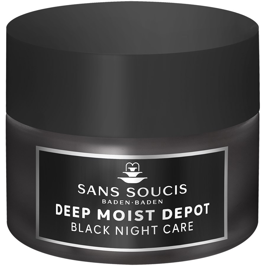 Schwarze Nachtpflege Creme