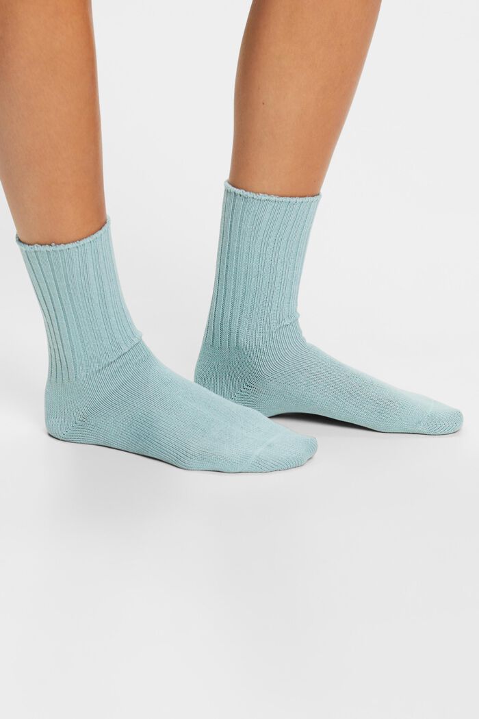 Socken aus Grobstrick